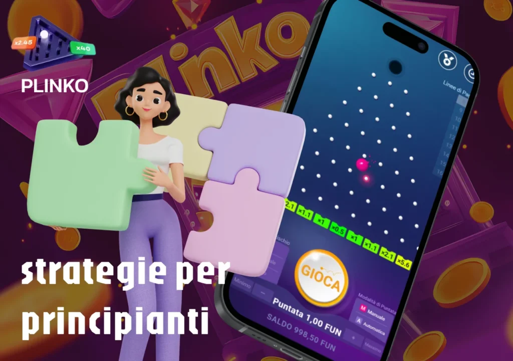 Tattiche semplici per chi sta iniziando a conoscere il gioco Plinko.